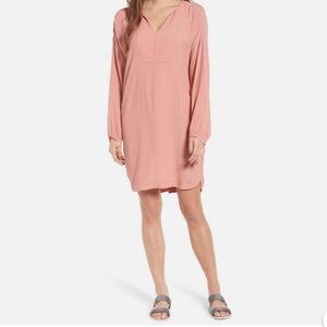 Madewell Long Sleeve Rosewood Dress